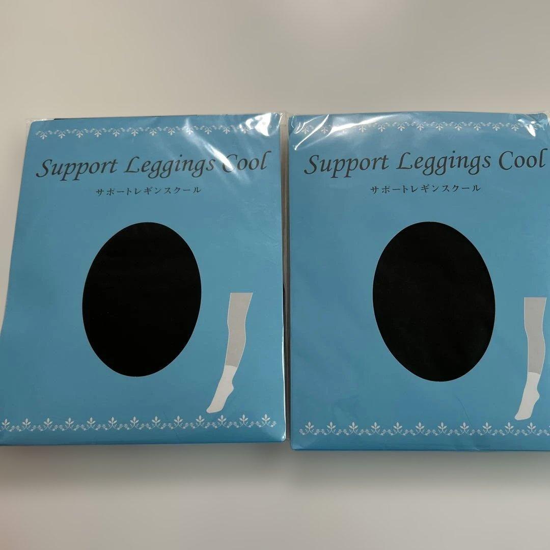 ダイアナ　サポートレギンスクール、ウォーキングレギンス　ブラック S-M 3枚