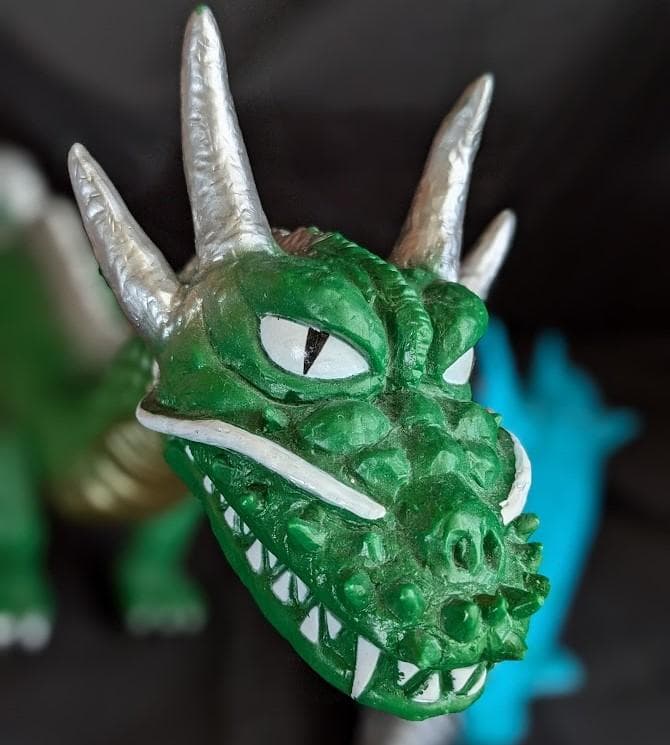 「海底軍艦」マンダ（マーミット）＆轟天号（マルサン電撃）ソフビ２体セット