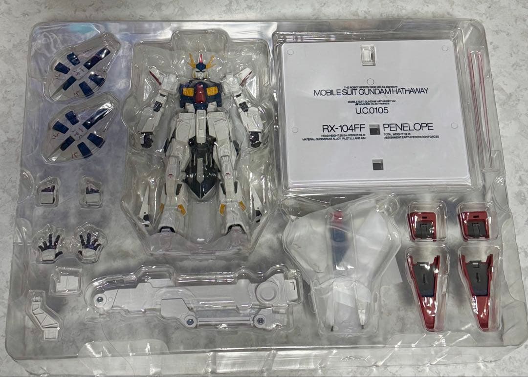 ROBOT魂Ξガンダム　ペーネロペー　閃光のハサウェイVer.セット