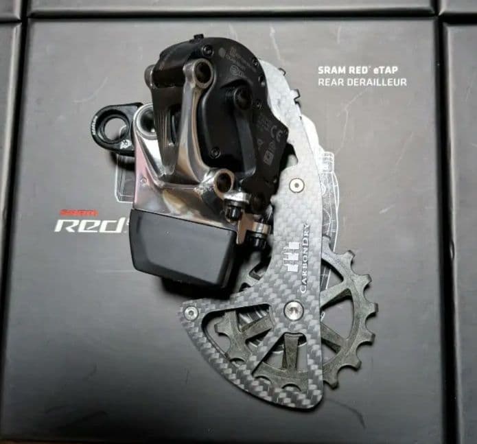 SRAM RED eTap 11速×2CDJビッグプリーV3PLUS 中古良品