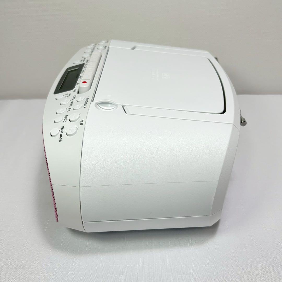 ソニー CDラジカセ レコーダー CFD-S70 FM AM 録音可能 ピンク