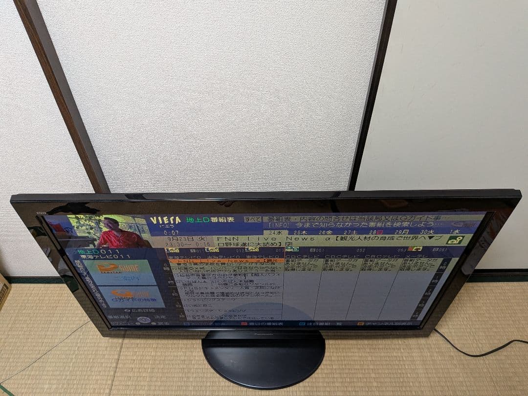 送料込み Panasonic VIERA プラズマテレビ 46V型 2010年製