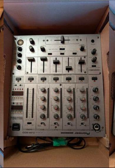 【KT】Pioneer DJM-600 DJミキサー