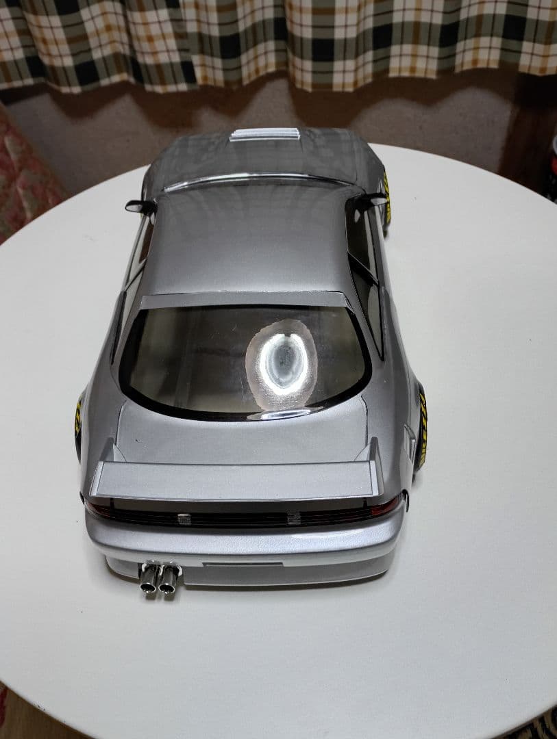 オ*ん様 S14シルビア（後期)ボディー　前後ブリスターフェンダー仕様 1/10