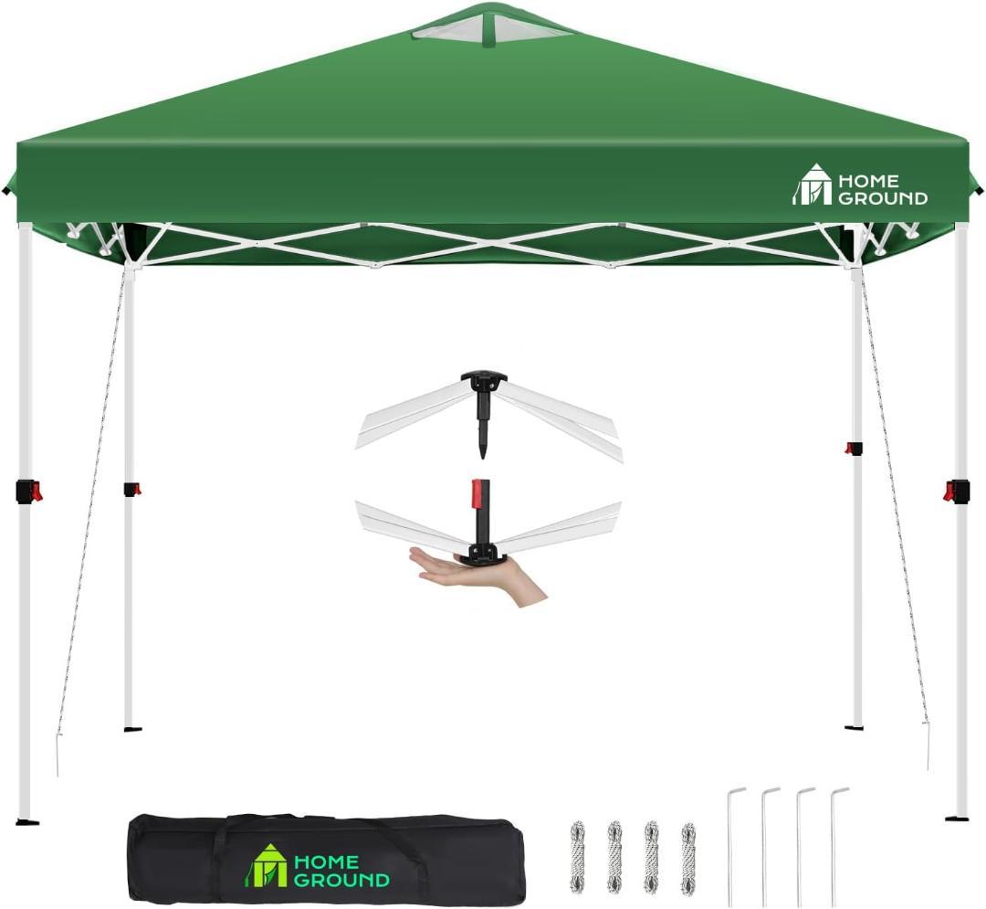 Ground ワンタッチ タープテント 3m×3m 【センターロック式】