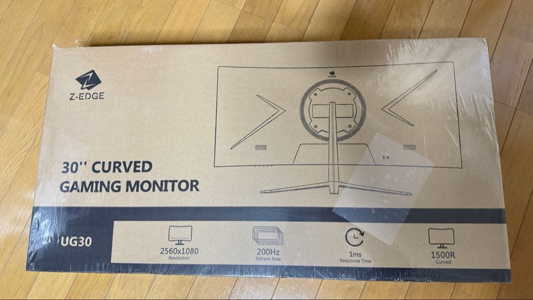 Z-EDGE 30インチ 200Hz 湾曲型ゲーミングモニター UG30