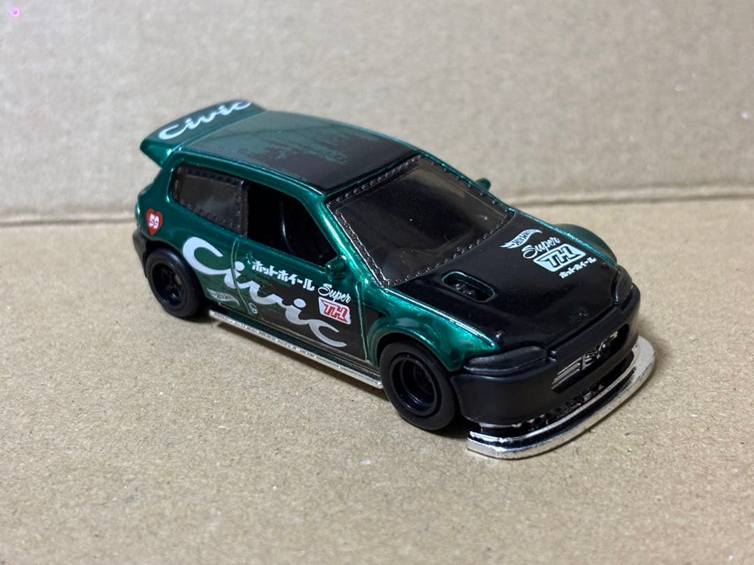 K*n様 日本未発売 未カシメ ホットウィール シビック スーパートレジャーハン