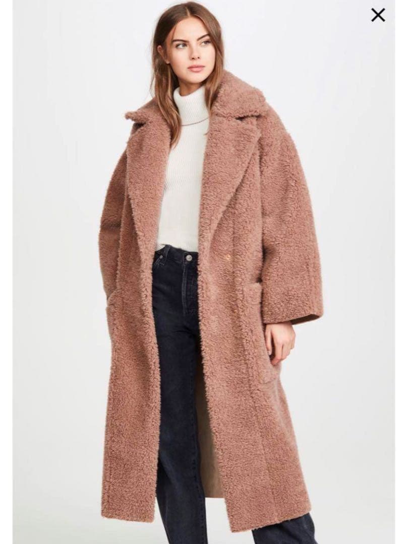 テディー、ボアコート NANUSHKAロングコート