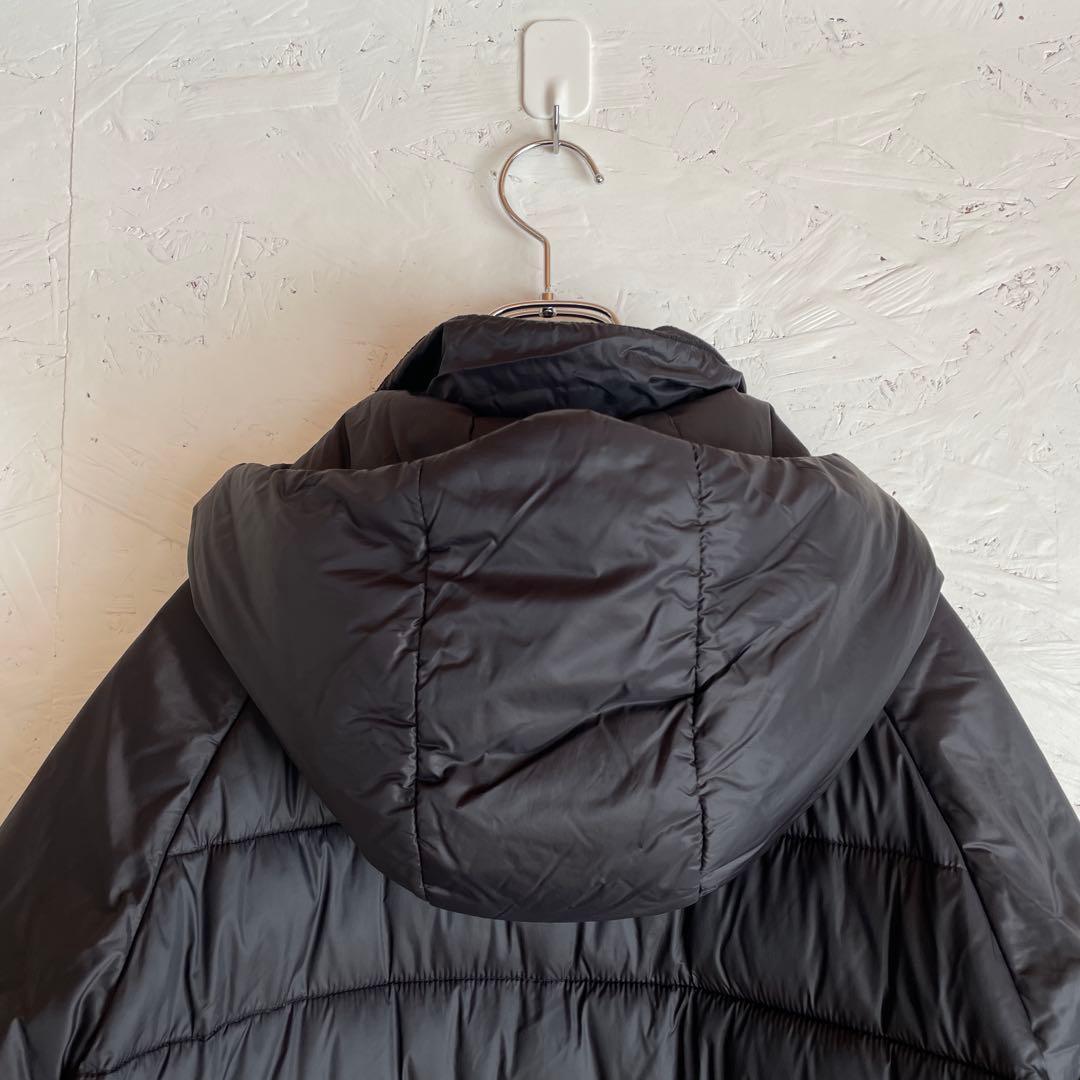 ゴルフウェア【TaylorMade】インサレーションコート　中綿ロングコート　黒