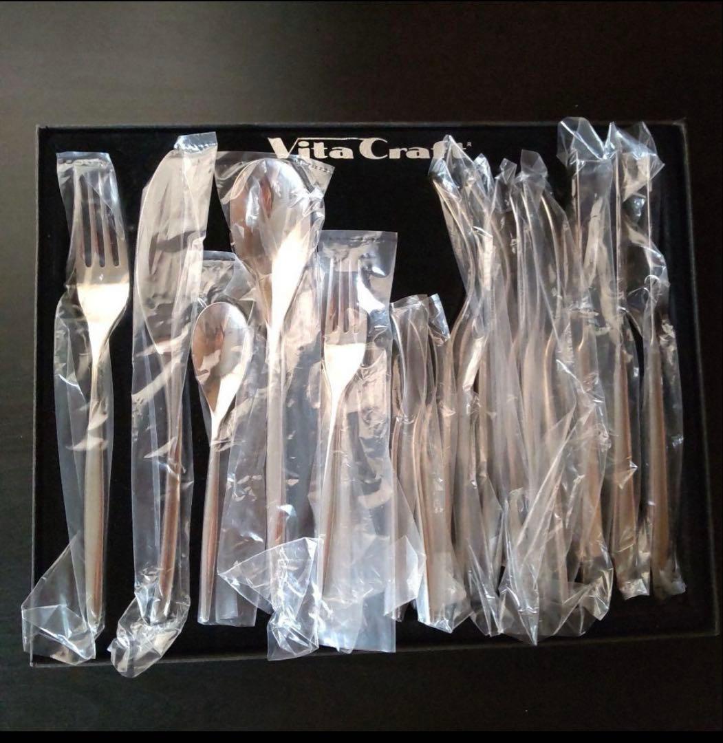 新品　Vita Craft ステンレスカトラリーセット 20点