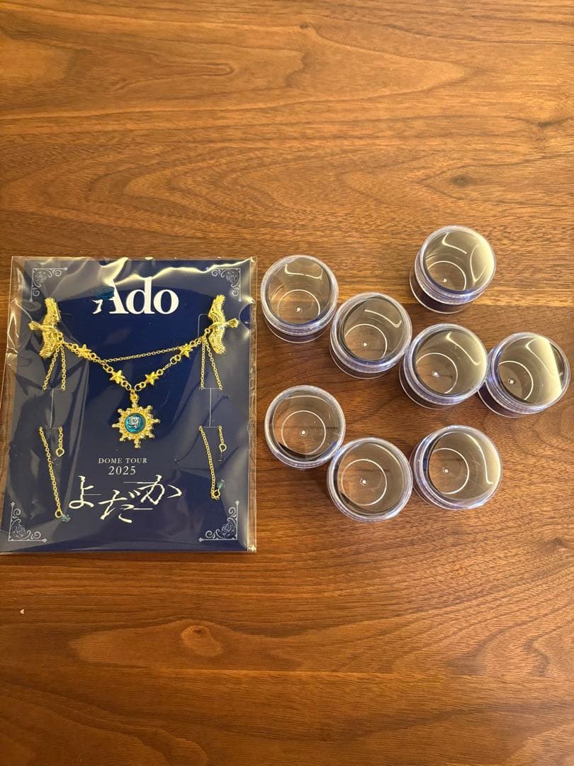 【りお】Adoよだか東京ドーム 11/12 SS席特典 ブローチ＆銀テ8本