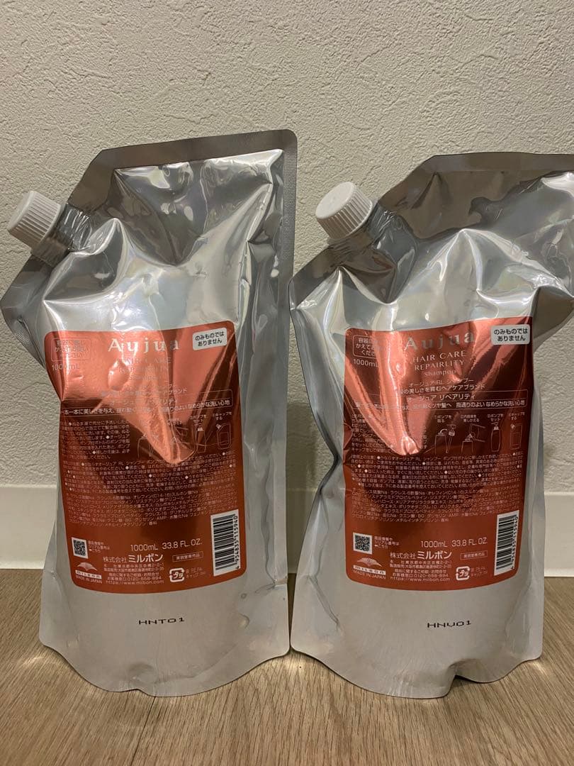オージュア　リペアリティ　シャンプー　1000ml ２つセット