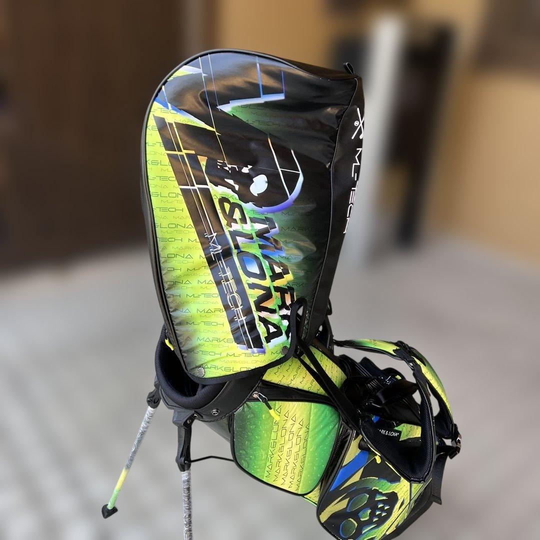 AQUAマン！　　マーク＆ロナ　キャディーバッグ　スタンド　ブラック