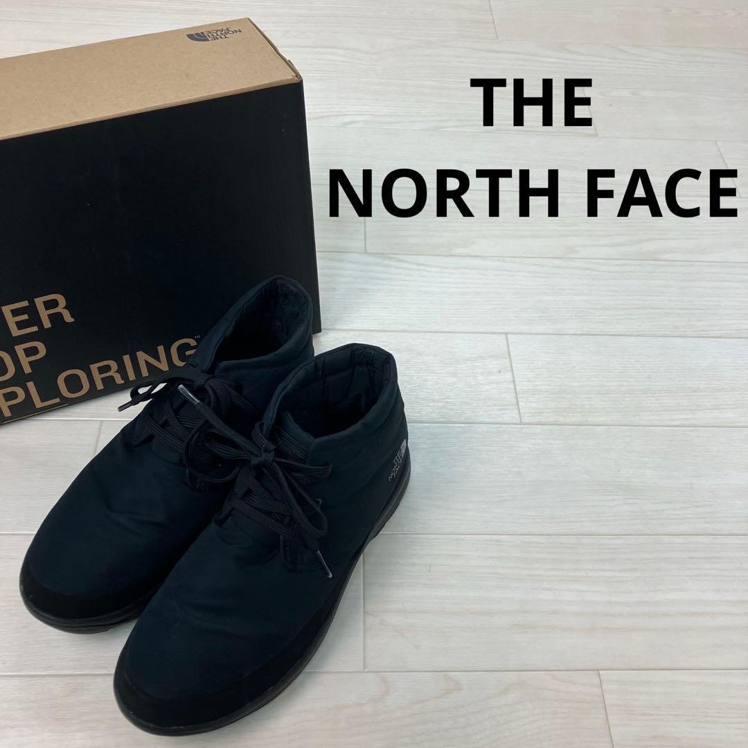 THE NORTH FACE ザノースフェイス チャッカブーツ 黒 25cm