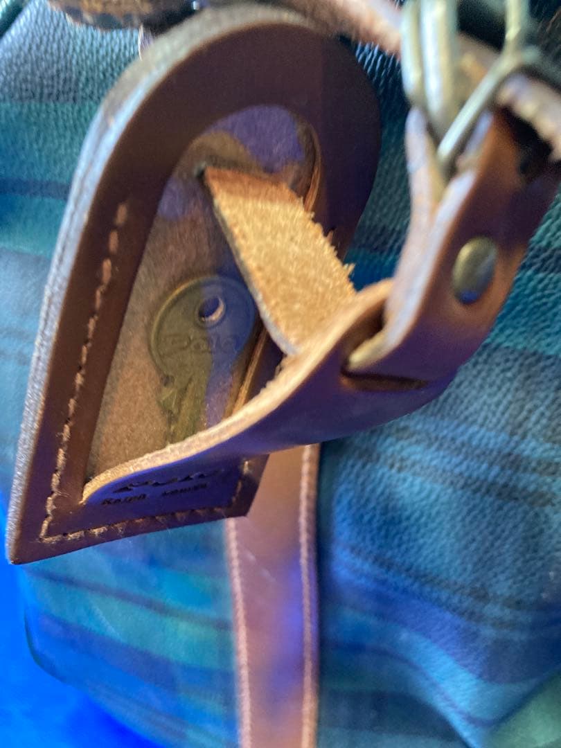 ラルフ ローレン 2way ボストンバッグ 南京錠 タグRalph Lauren