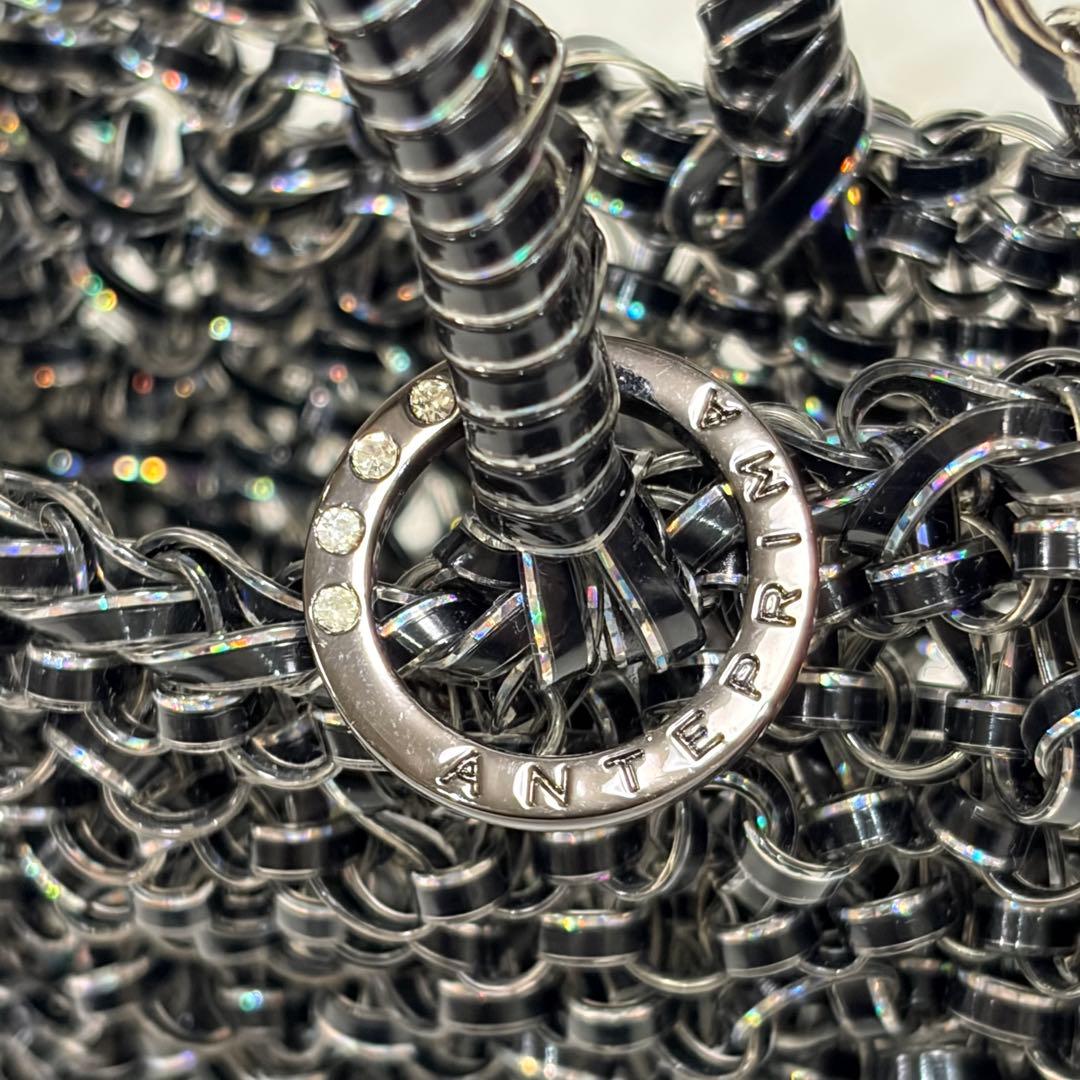 ANTEPRIMA アンテプリマ　ワイヤーバッグ　2WAY シルバーグレー