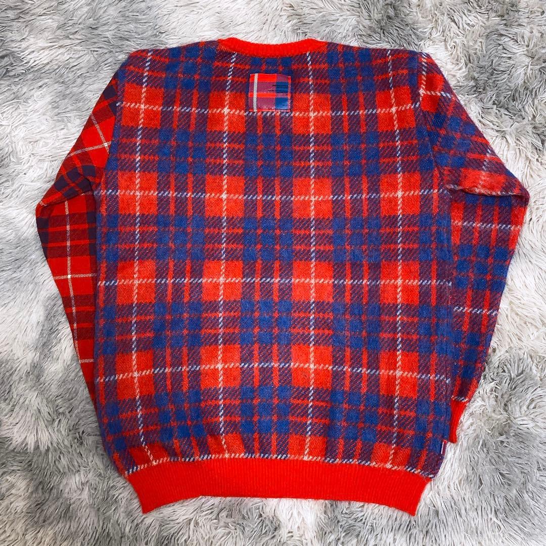 レア 00AW メルポ期 アンダーカバー モヘア袖切替モヘアニットセーター