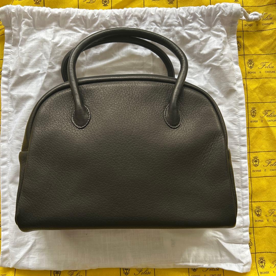 aetaレザー ハンドバッグ