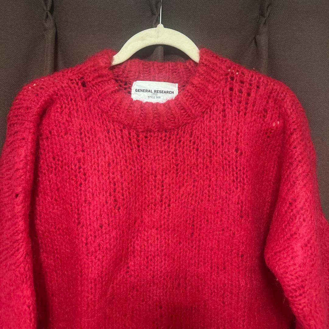 G*N様 ジェネラルリサーチ モヘア ニット セーター 98年製 レア 美品