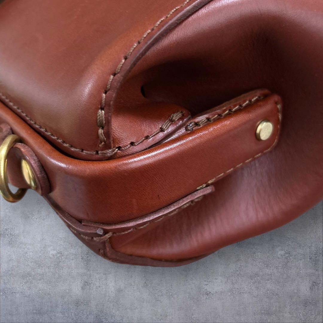 C332/HERZ ヘルツ バッグ ブラウン レザー 2way ビジネス