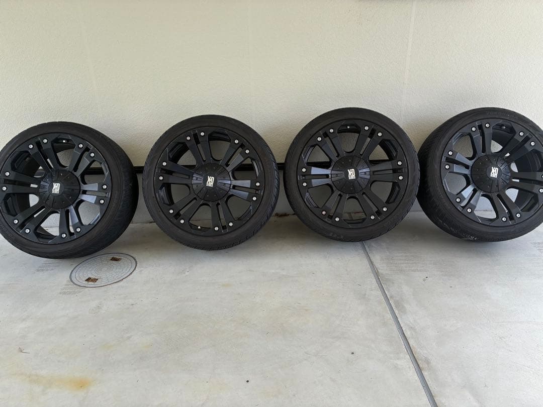 【22インチホイール】タイヤホイールセット　ランクル、プラド等　XDシリーズ