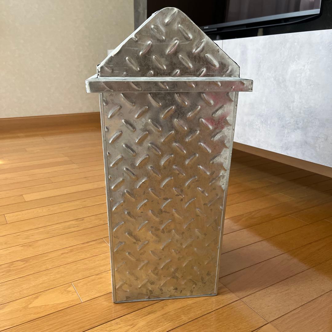 アルミゴミ箱　トラッシュボックス　オシャレ