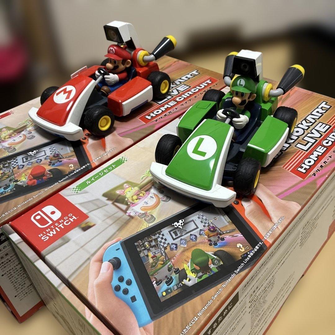 か*ん様 マリオカートライブ ホームサーキットマリオ、ルイージセット