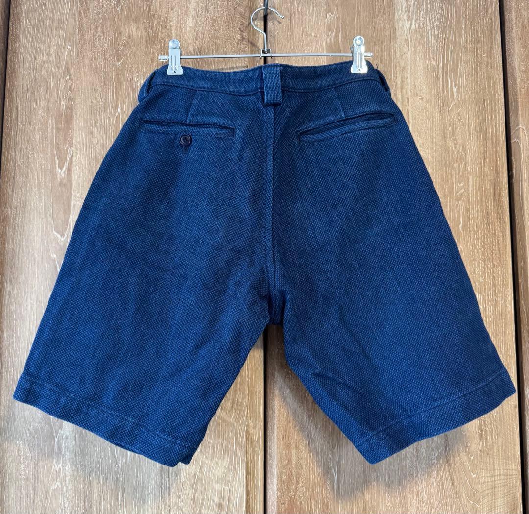 BLUE BLUE JAPAN　本藍 刺し子 ショートパンツ