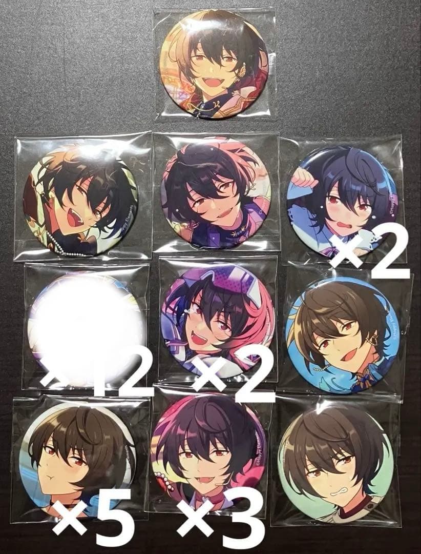 あんスタ 朔間凛月 フィーチャー2 コレクション缶バッジ Sep Feb