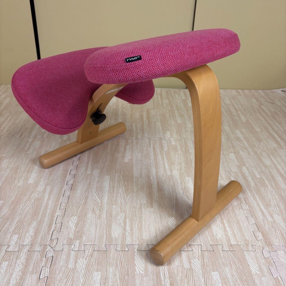 ☆美品☆　Rybo　リボ　バランスイージー　バランスチェア　ピンク
