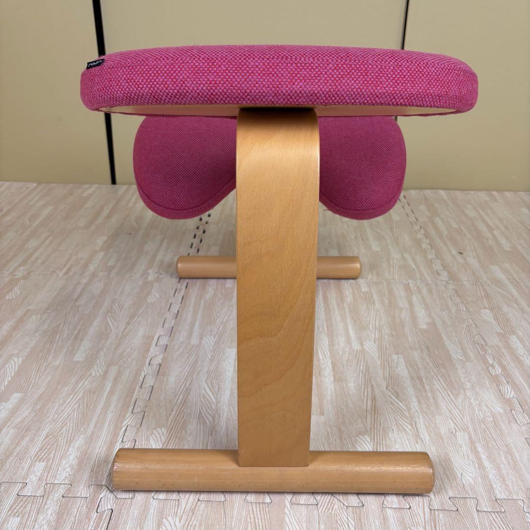 ☆美品☆　Rybo　リボ　バランスイージー　バランスチェア　ピンク