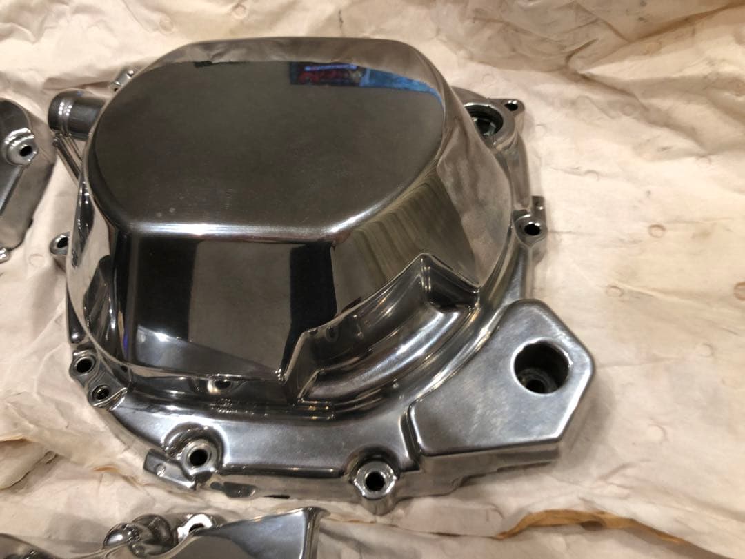 Z900RS 純正エンジンカバーセット　アルミ磨き　クラッチカバー他