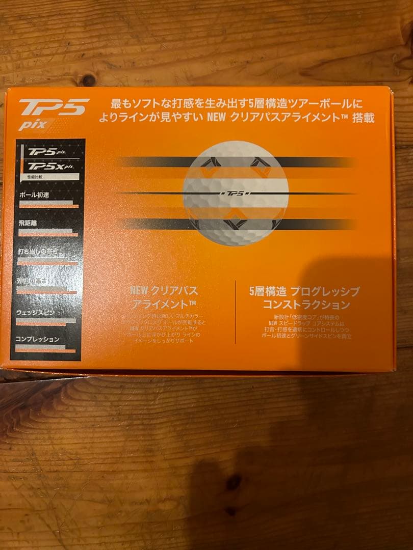 ＭＩ様用TaylorMade TP5 pixゴルフボール 3ダース未使用