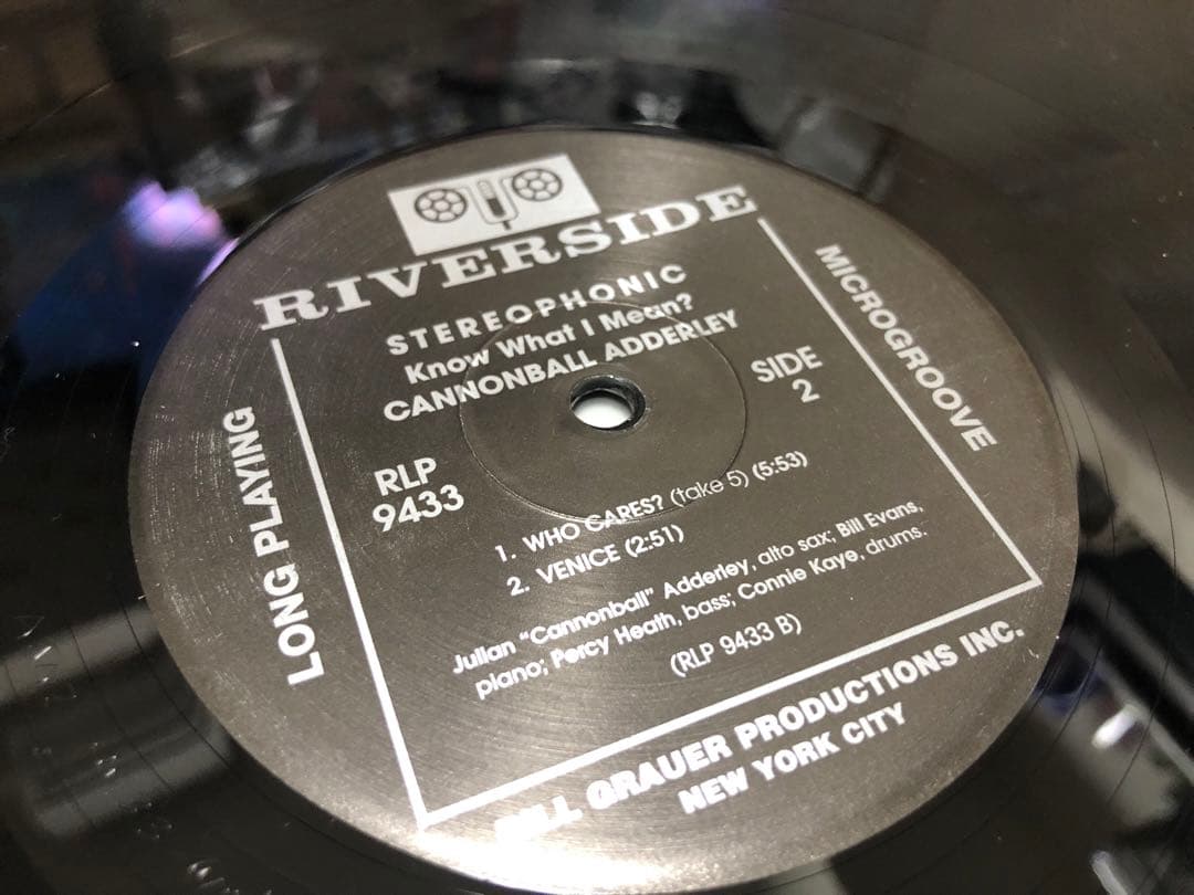 アナプロ Cannonball Adderley Bill Evans 45回転