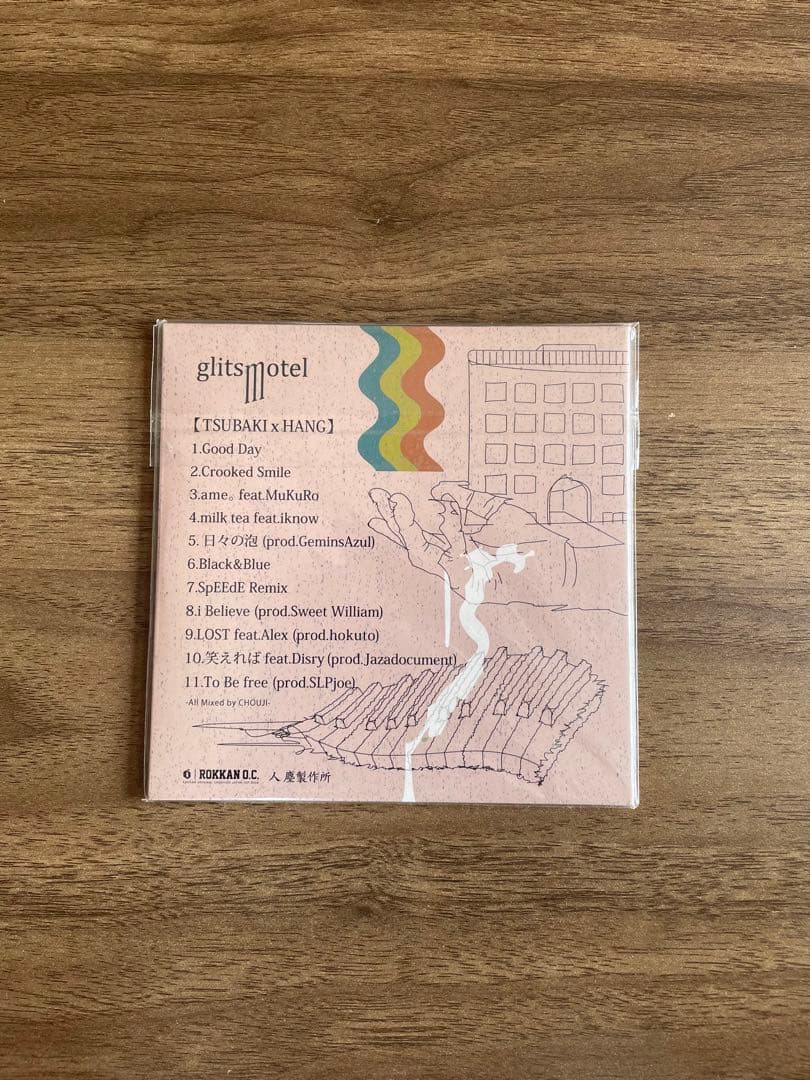 glitsmotel 唾奇×Hang ほぼ未使用品
