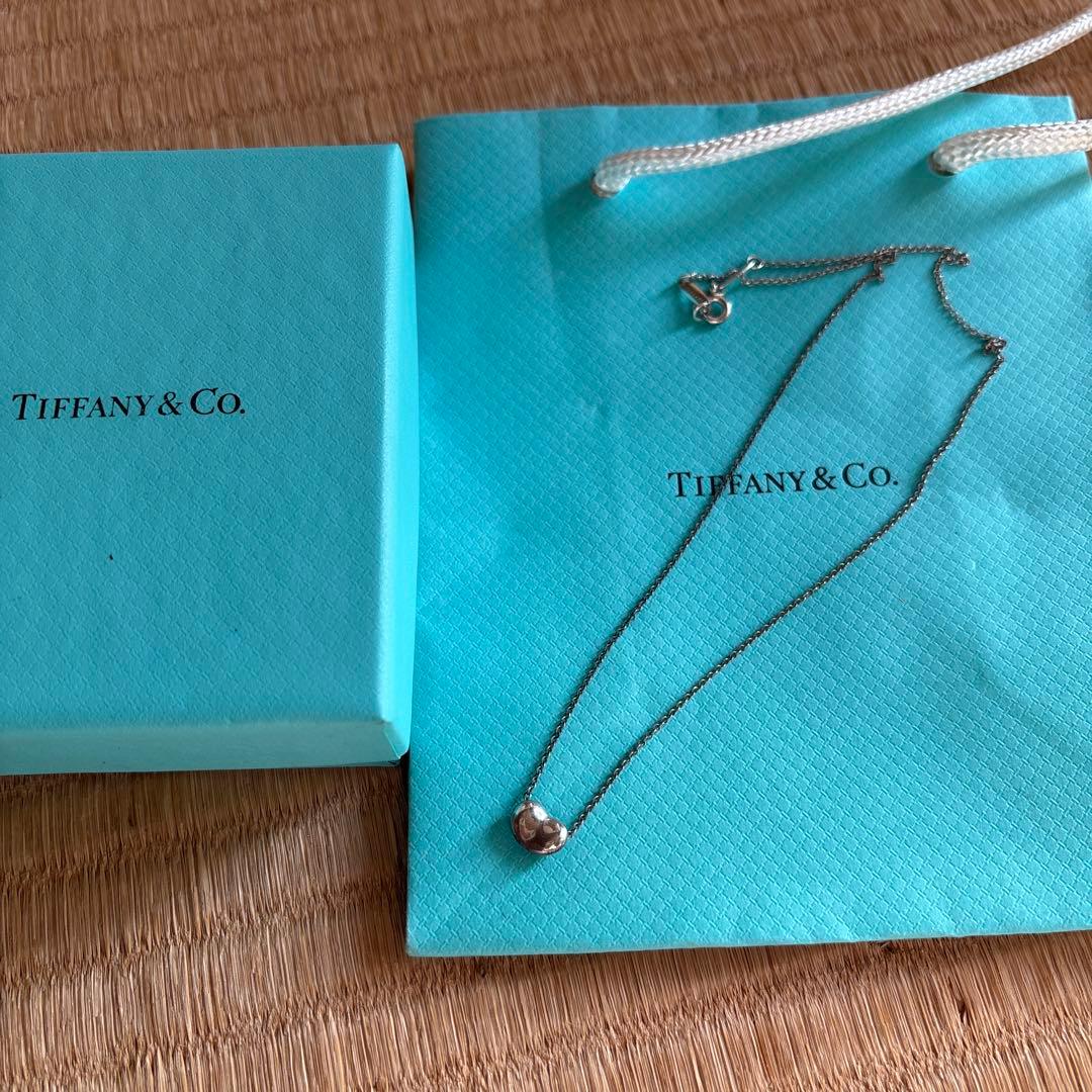 Tiffany & Co. シルバーネックレス ボール型
