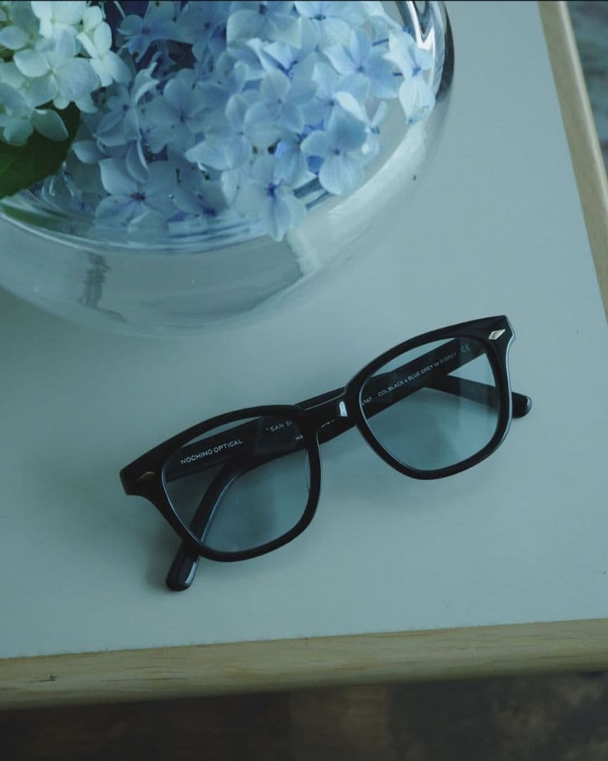 NOCHINO OPTICAL 南青山本店1周年記念限定 Ajisai Blue