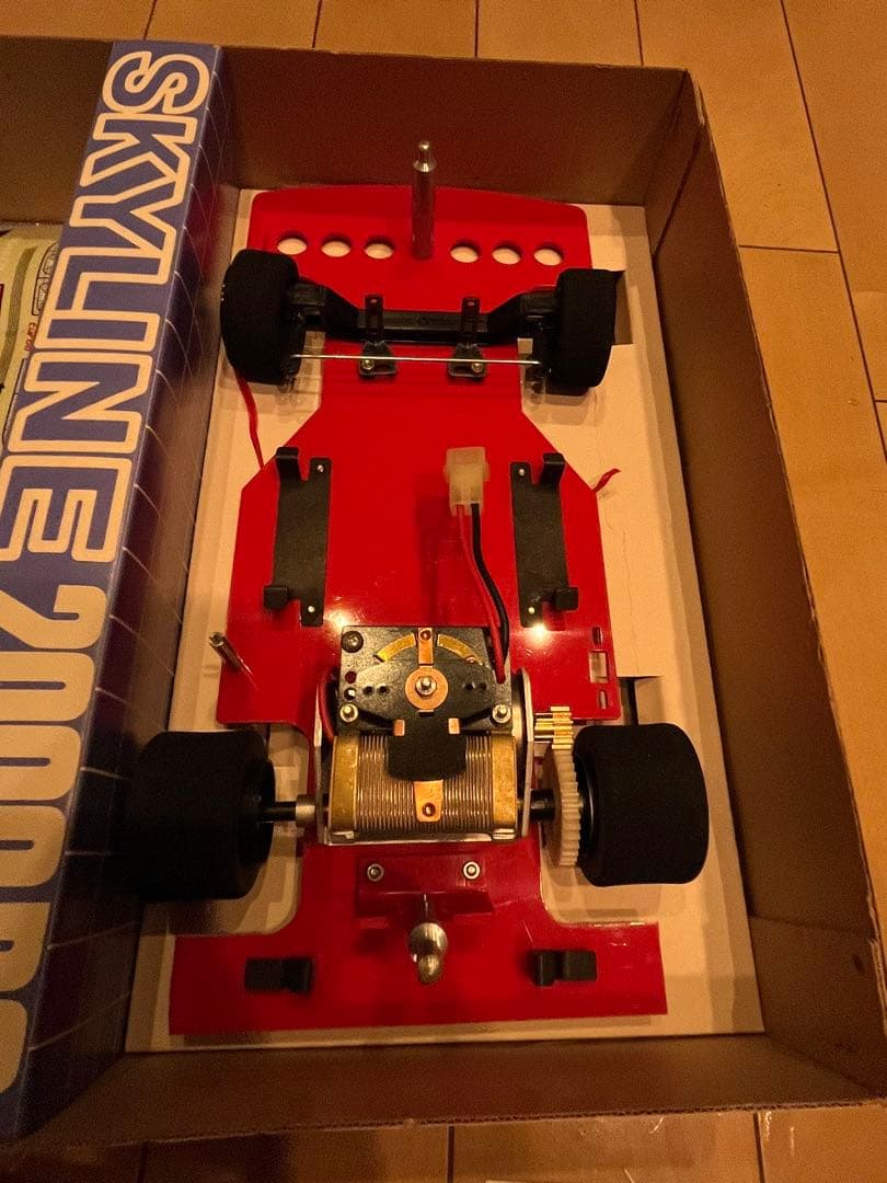 RC 京商レーザースポーツ・スカイライン2000RS未組立キット・当時物