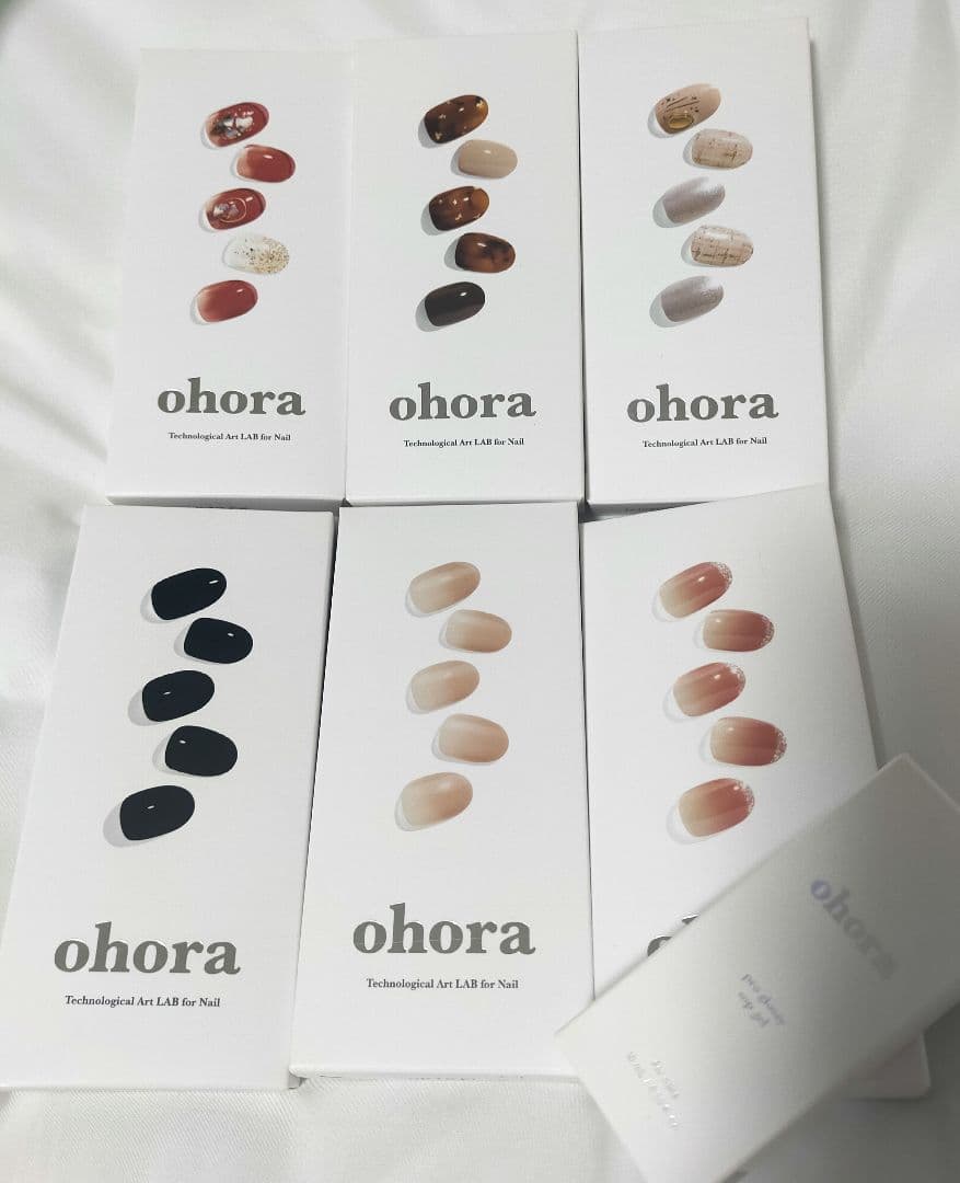新品未開封★ohora★6種+トップコート★オホーラ★