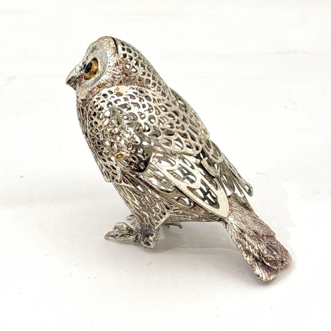 Christofle クリストフル フクロウ オブジェ 置物