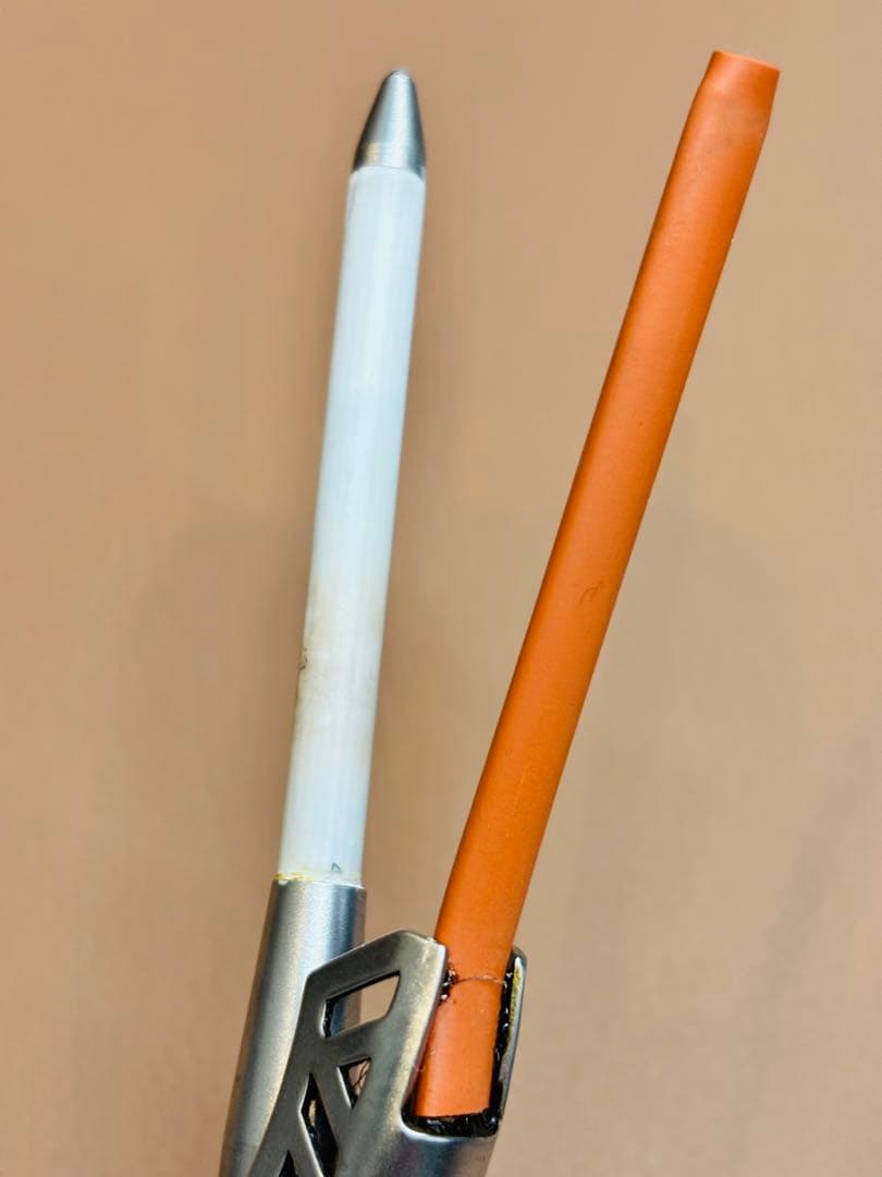 超美品TKセラミックアイロン　元巻き6㎜丸アイロン/レンツアイロン/理容アイロン