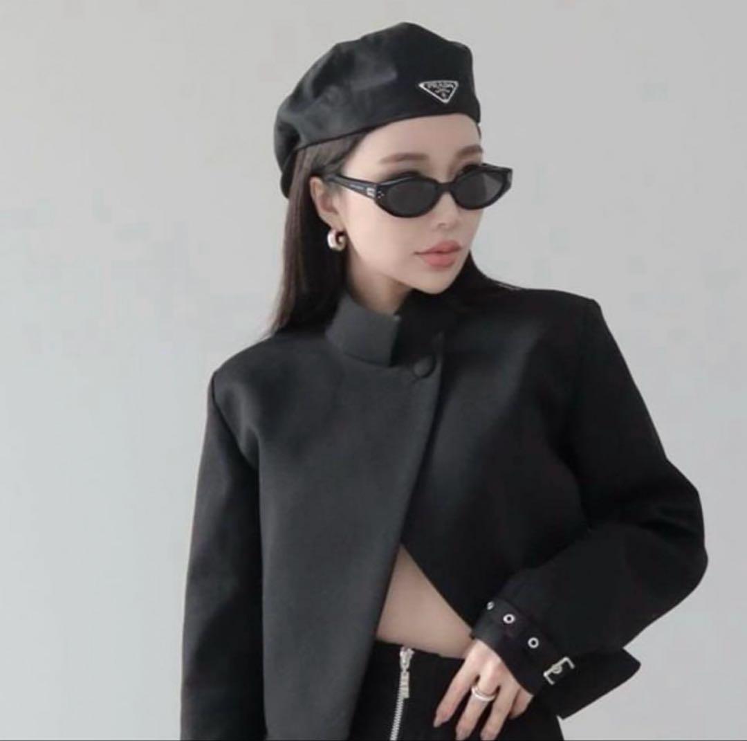 PRADA プラダ Re-Nylon ハット　キャスケット　ベレー帽　帽子