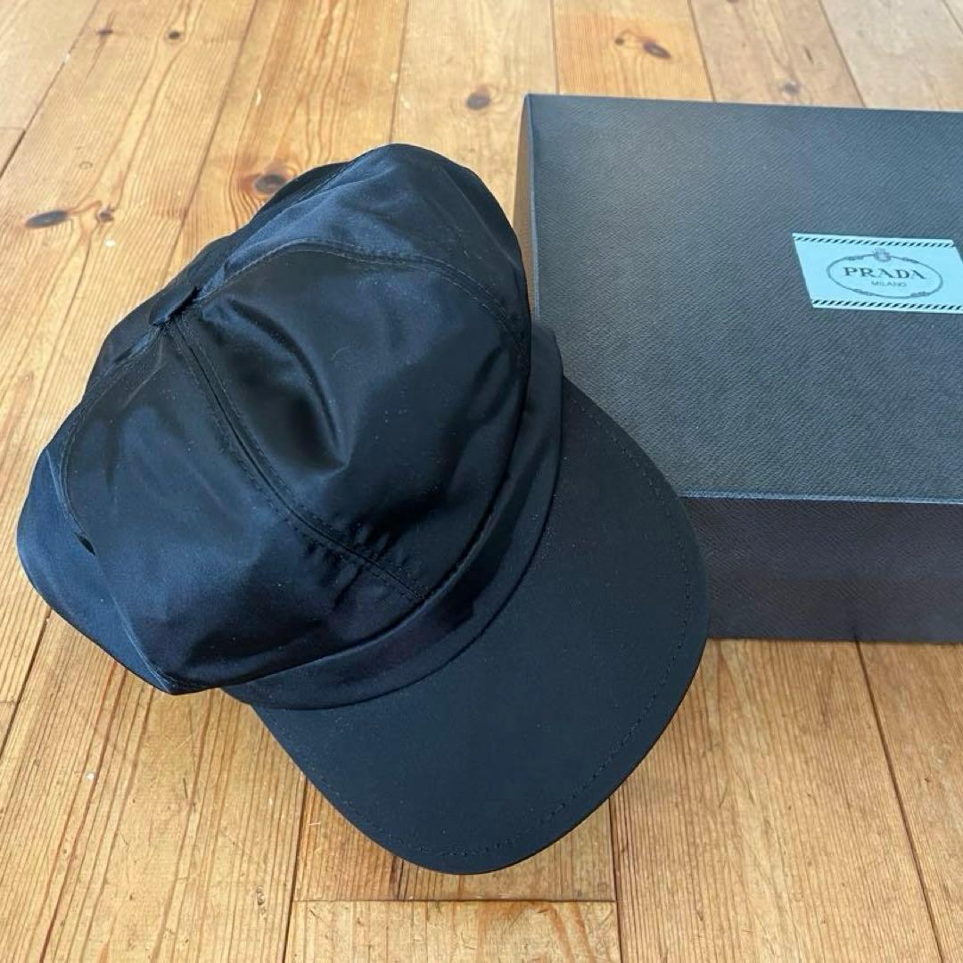 PRADA プラダ Re-Nylon ハット　キャスケット　ベレー帽　帽子