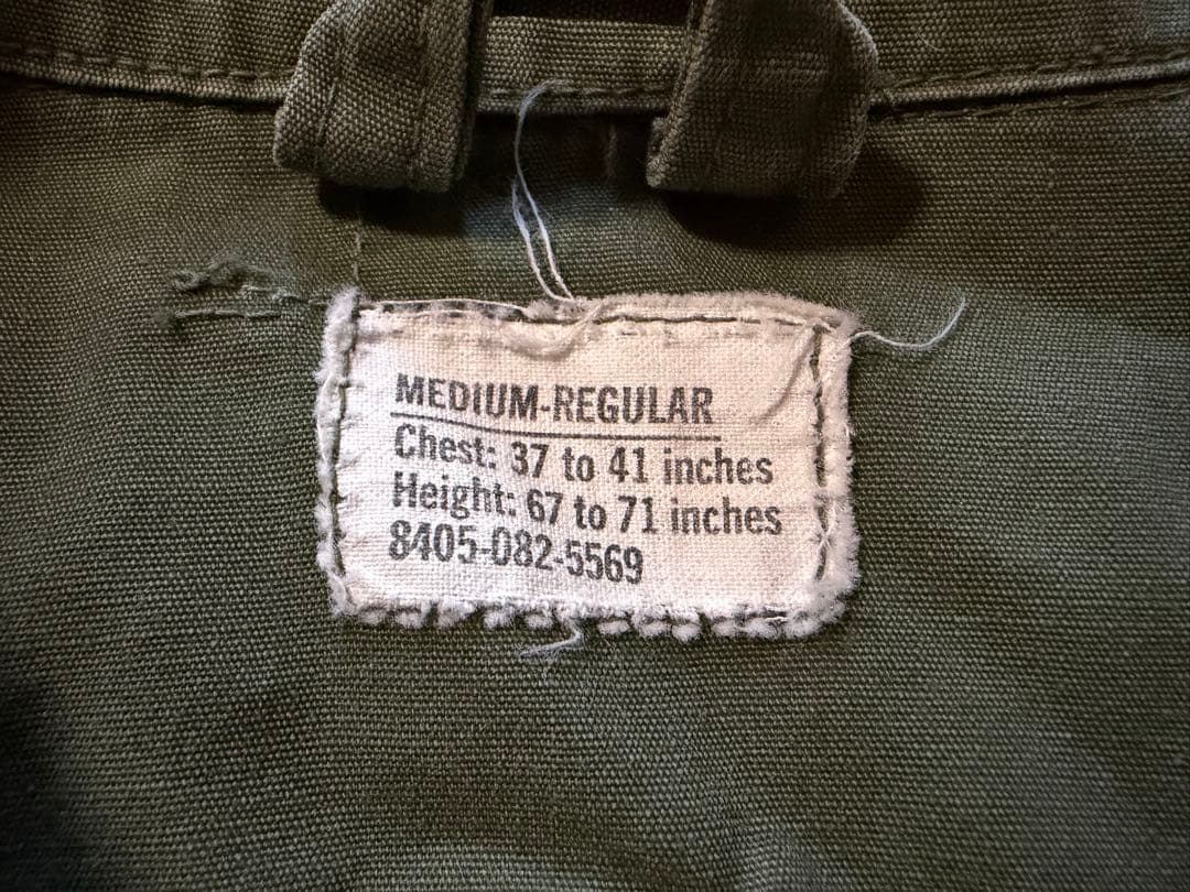 3rd前期 US ARMY JUNGLE FATIGUE JACKET