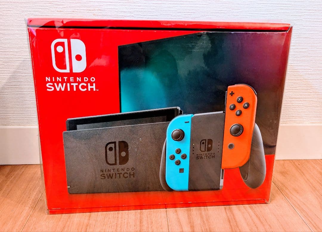 【新品】Nintendo Switch 本体 ブルー/レッド