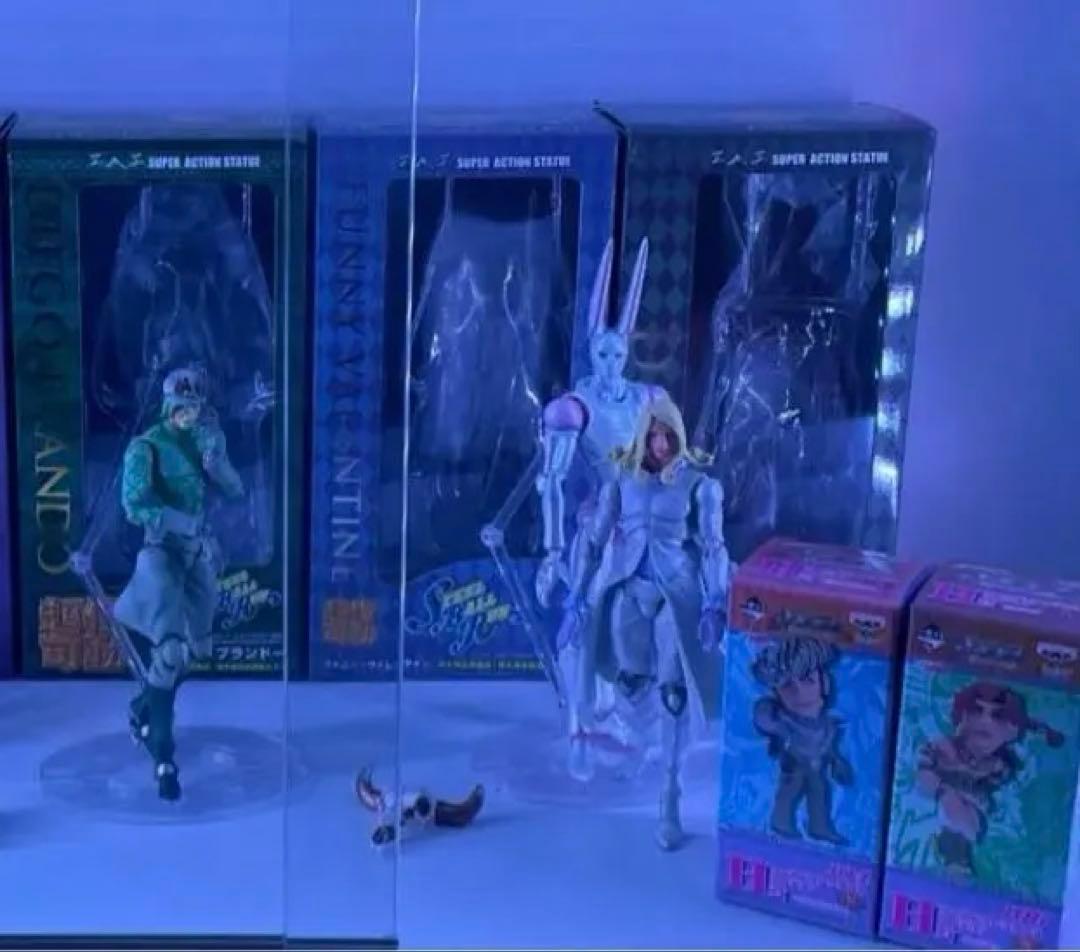 ジョジョの奇妙な冒険 超像可動 SBR 5種＋一番くじ ワーコレ 2種 セット