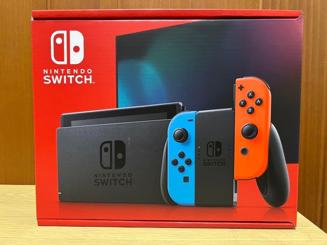 ナ*ル様 Nintendo Switch 本体　ネオンブルー／ネオンレッド新品未