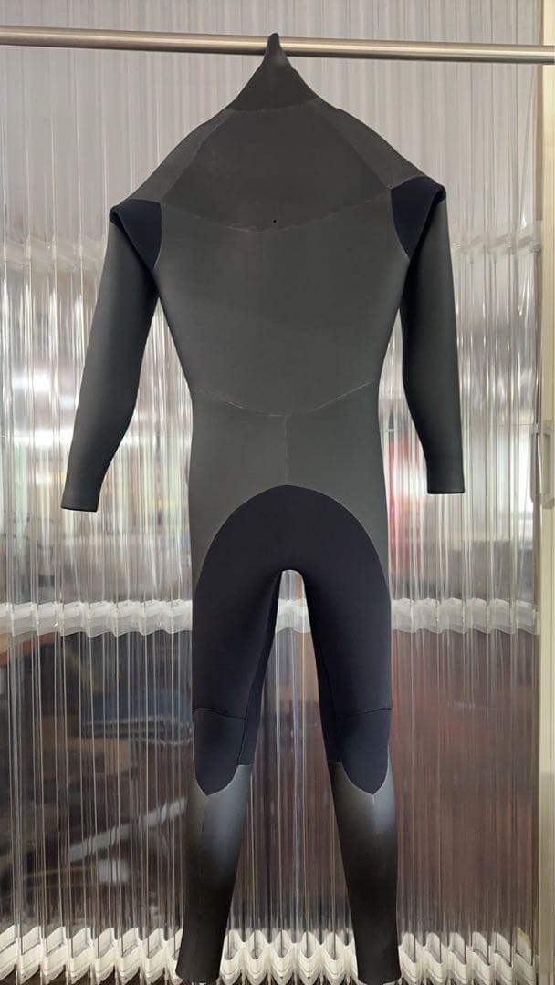 セミドライ　オールブラック　5/3mm ロングチェスト　レガシー　M,ML