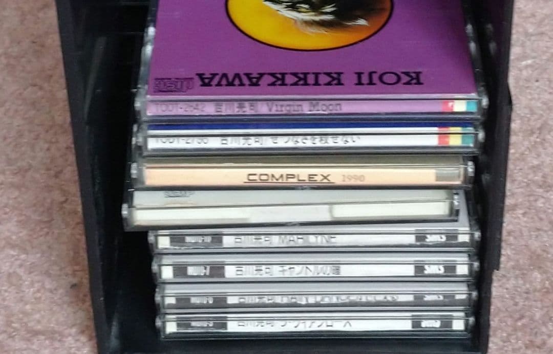 吉川晃司 キャンドルの瞳 8cmCD シングル プラスチックケース付き