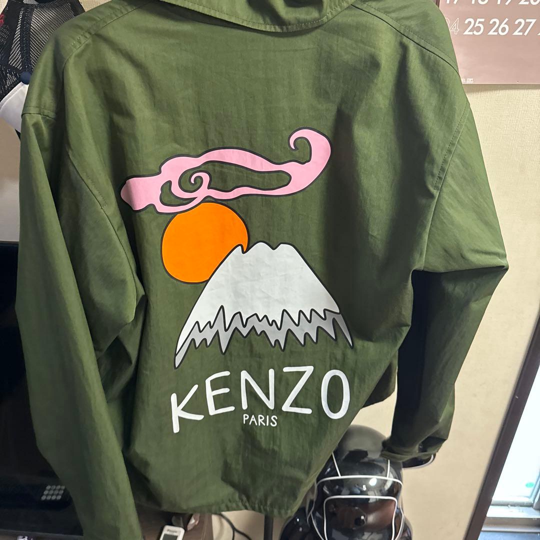 KENZO コーチジャケット Mサイズ オリーブグリ